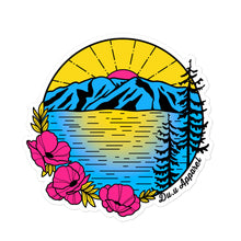 Load image into Gallery viewer, Du.U Pansexual Mountains Sticker