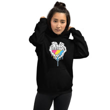 Load image into Gallery viewer, Du.U Pansexual Hands Unisex Pullover Hoodie