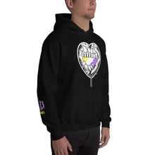 Load image into Gallery viewer, Du.U Nonbinary Heart Hands Unisex Pullover Hoodie
