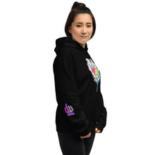 Load image into Gallery viewer, Du.U Pansexual Hands Unisex Pullover Hoodie