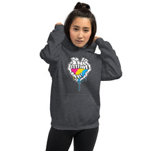 Load image into Gallery viewer, Du.U Pansexual Hands Unisex Pullover Hoodie