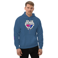Load image into Gallery viewer, Du.U Bisexual Hands Unisex Pullover Hoodie