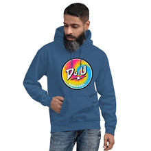 Load image into Gallery viewer, Du.U Pansexual Tie Dye Unisex Pullover Hoodie