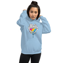 Load image into Gallery viewer, Du.U Pansexual Hands Unisex Pullover Hoodie