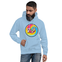 Load image into Gallery viewer, Du.U Pansexual Tie Dye Unisex Pullover Hoodie