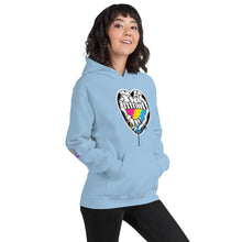 Load image into Gallery viewer, Du.U Pansexual Heart Hands Unisex Pullover Hoodie