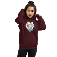Load image into Gallery viewer, Du.U Pansexual Hands Unisex Pullover Hoodie