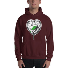 Load image into Gallery viewer, Du.U Neutrois Heart Hands Unisex Pullover Hoodie