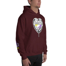 Load image into Gallery viewer, Du.U Nonbinary Heart Hands Unisex Pullover Hoodie