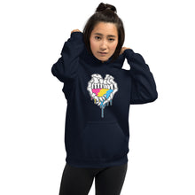 Load image into Gallery viewer, Du.U Pansexual Hands Unisex Pullover Hoodie