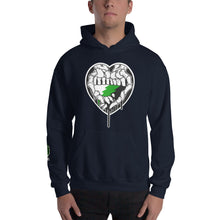 Load image into Gallery viewer, Du.U Neutrois Heart Hands Unisex Pullover Hoodie