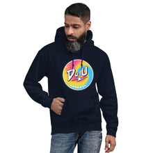 Load image into Gallery viewer, Du.U Pansexual Tie Dye Unisex Pullover Hoodie