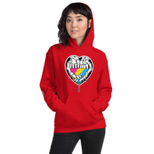 Load image into Gallery viewer, Du.U Pansexual Heart Hands Unisex Pullover Hoodie