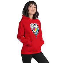 Load image into Gallery viewer, Du.U Pansexual Heart Hands Unisex Pullover Hoodie
