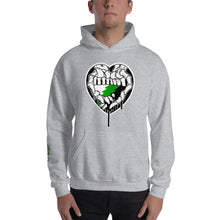 Load image into Gallery viewer, Du.U Neutrois Heart Hands Unisex Pullover Hoodie