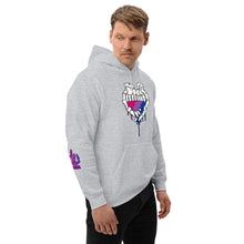 Load image into Gallery viewer, Du.U Bisexual Hands Unisex Pullover Hoodie