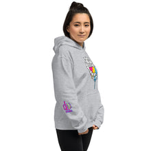 Load image into Gallery viewer, Du.U Pansexual Hands Unisex Pullover Hoodie