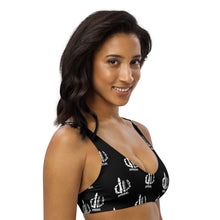 Load image into Gallery viewer, Du.U Black Padded Bikini Top
